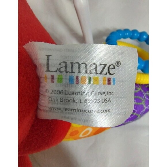 Lamaze 2006 Learning Curve Red Kangaroo &Joey Soother,Teether,Rattle Sensory Toy - Picture 11 of 12